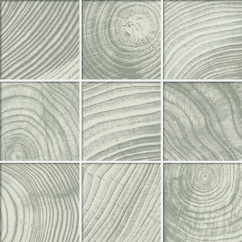 Crossville Convergence 12" x 12" Polished Glass 4" Mosaic