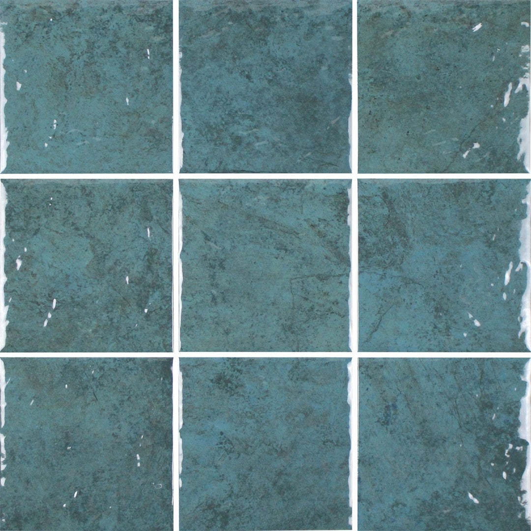 Tesoro Reef 6" x 6" Glossy Glass Tile