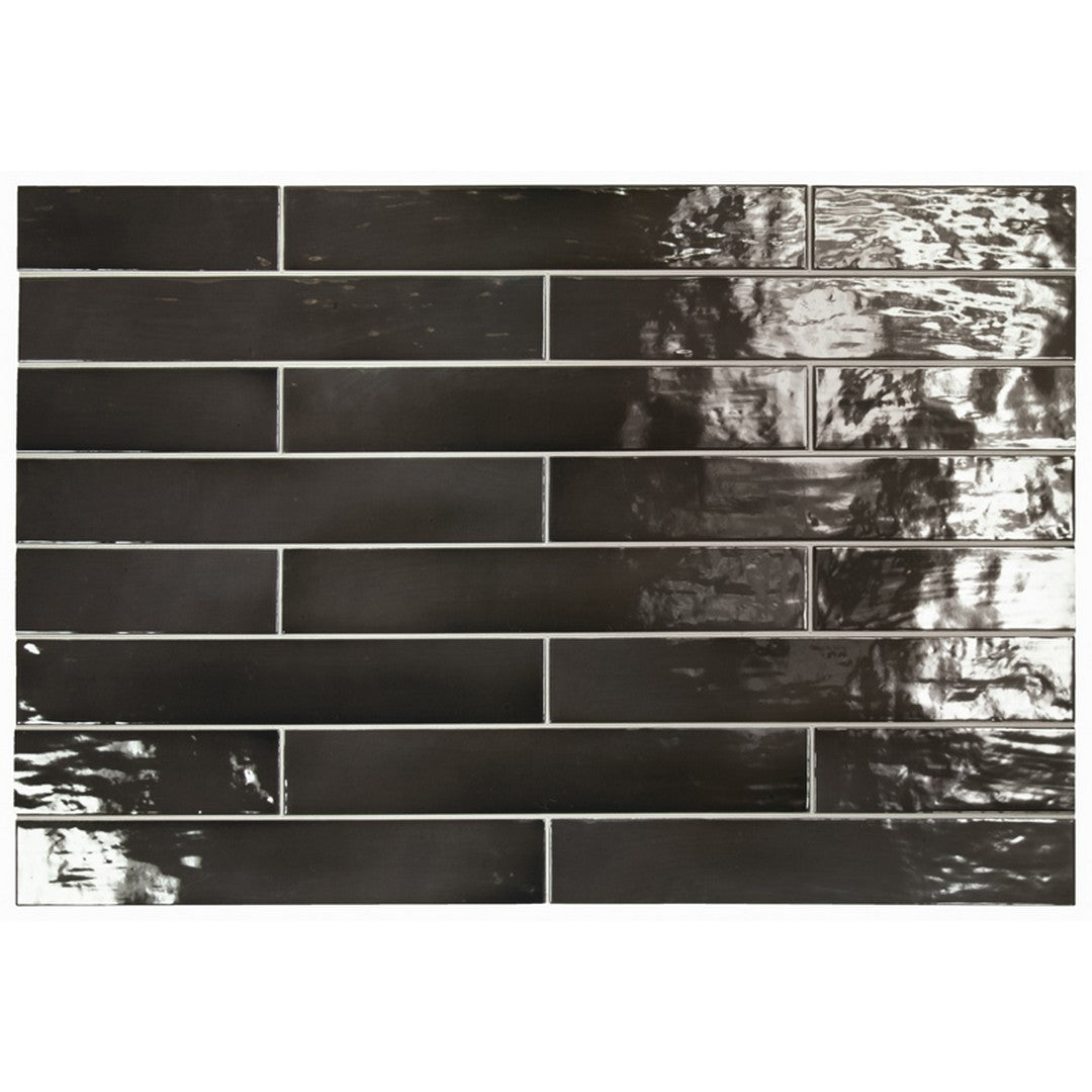 MiR Cire 3" x 16" Pressed Glossy Ceramic Tile