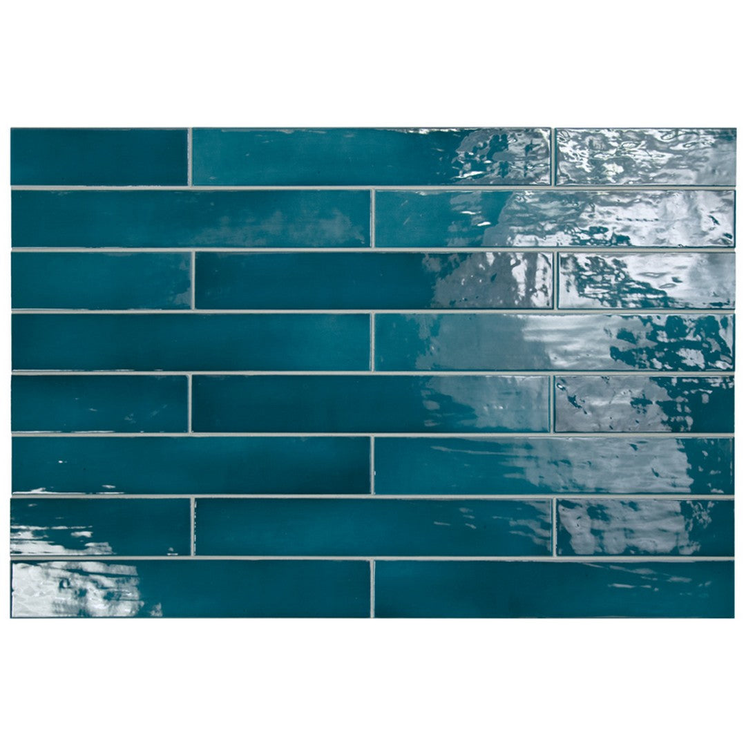 MiR Cire 3" x 16" Pressed Glossy Ceramic Tile