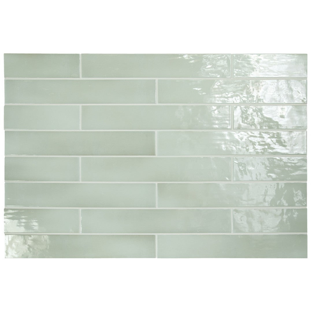 MiR Cire 3" x 16" Pressed Glossy Ceramic Tile