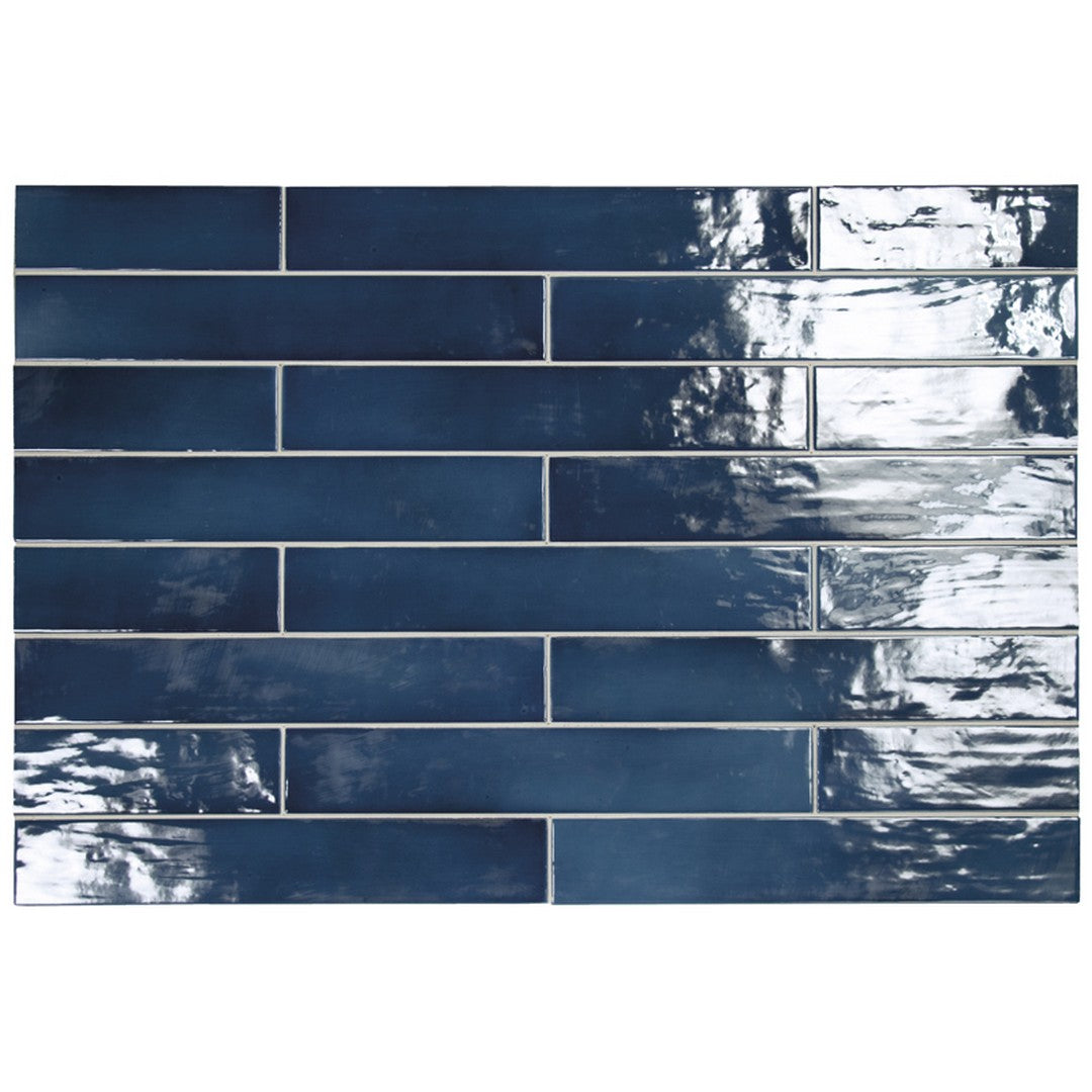 MiR Cire 3" x 16" Pressed Glossy Ceramic Tile