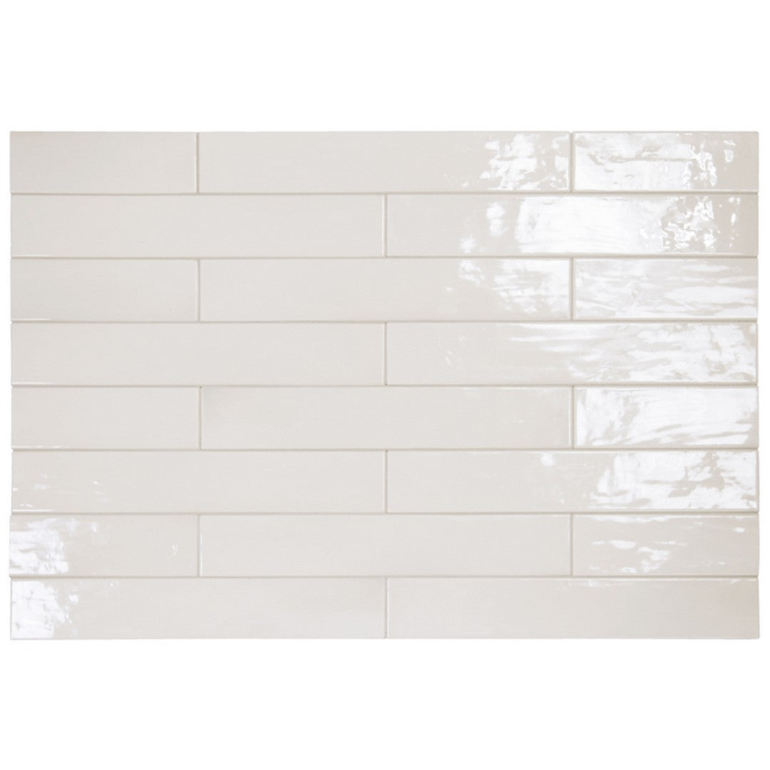 MiR Cire 3" x 16" Pressed Glossy Ceramic Tile