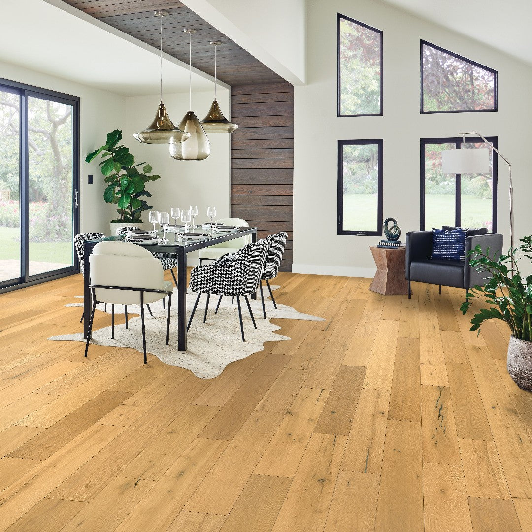 Crossville-Goodman-7.25-Low-Gloss-Wire-Brushed-Engineered-Hardwood-Plank-White-Oak-Honey