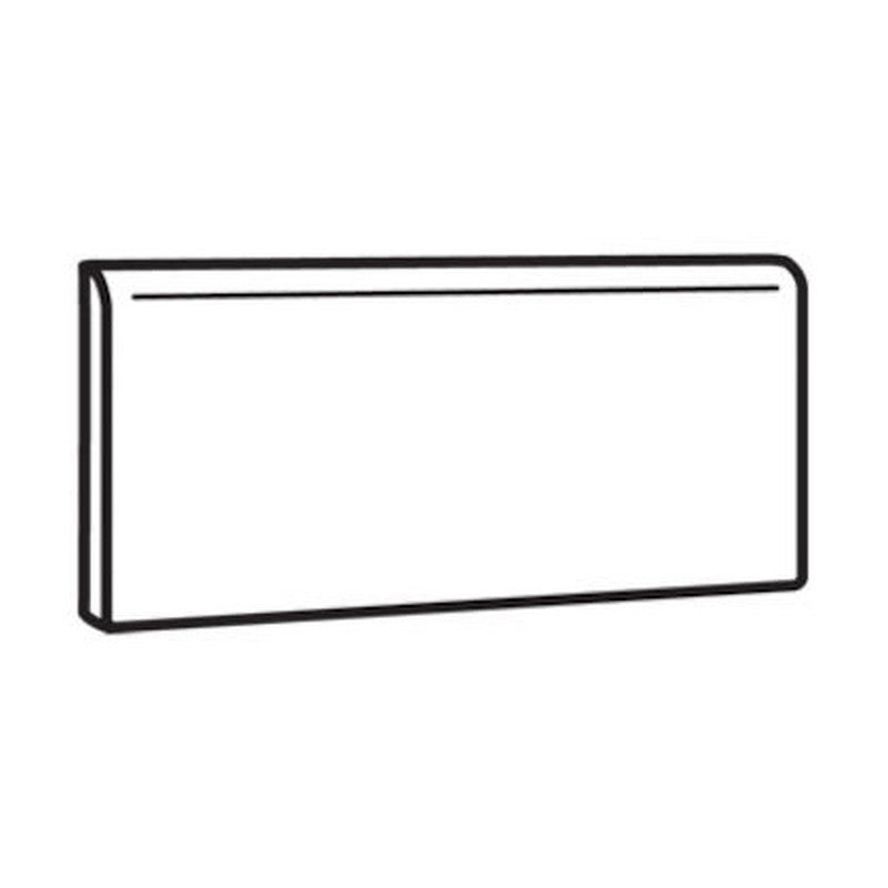 Crossville Swatches 3" x 12" Satin Ceramic Bullnose