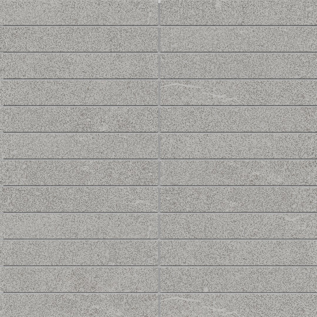 Crossville Sociale 11" x 12" Feather Soft 1x6" Stacked Porcelain Mosaic