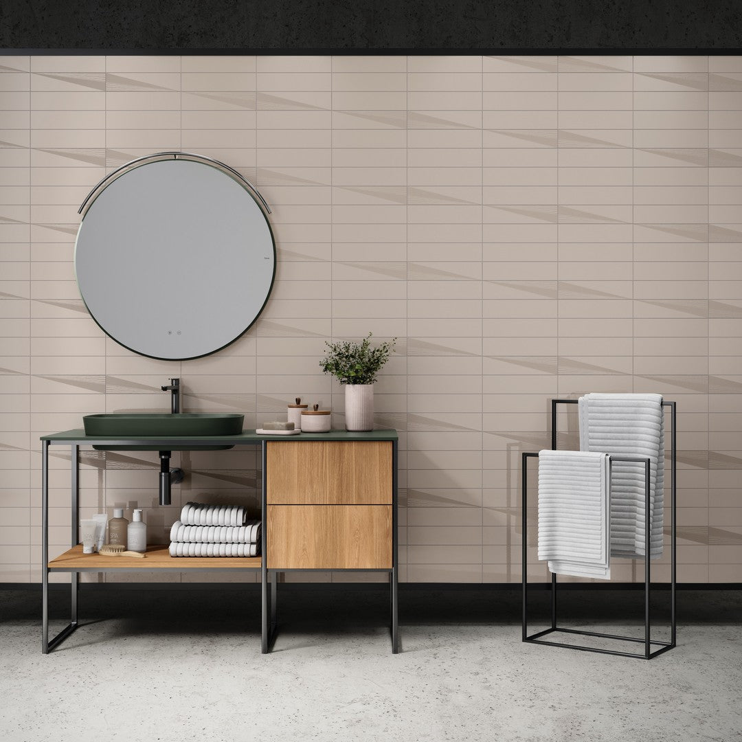 Crossville-Snippet-3-x-12-Gloss-&-Matte-Ceramic-Wall-Tile-Warm-Silver-Left