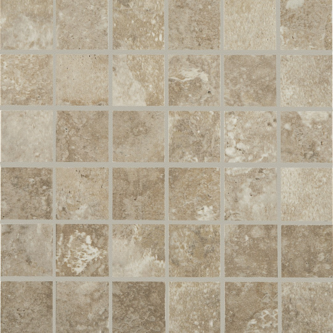 Crossville Stone Fiction 12" x 12" Unpolished Porcelain 2" Mosaic