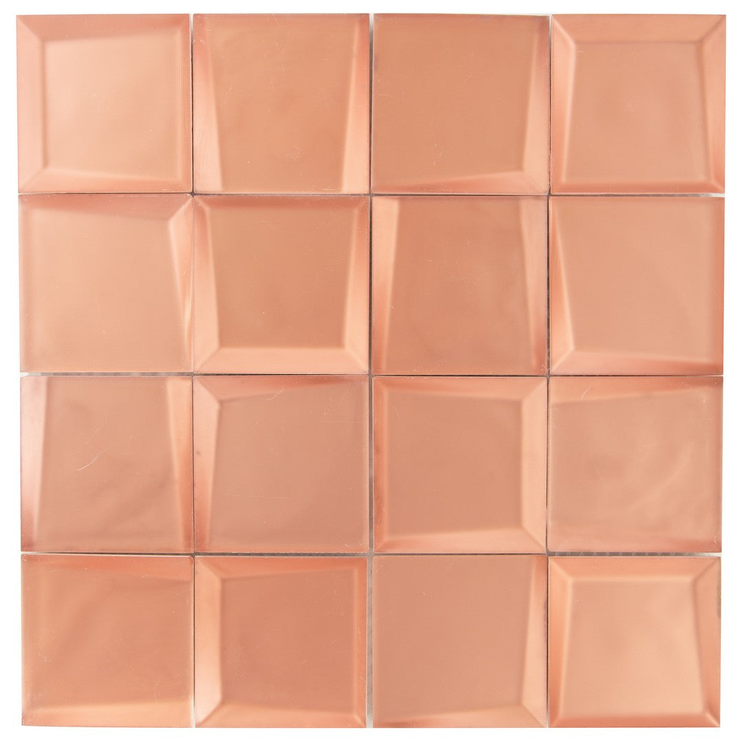 Crossville Sideview Glass 12" x 12" Matte Glass 3" Mosaic