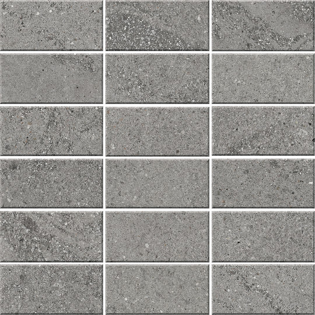 Crossville Trajectory 12" x 12" Unpolished 2x4" Stacked Brick Porcelain Mosaic