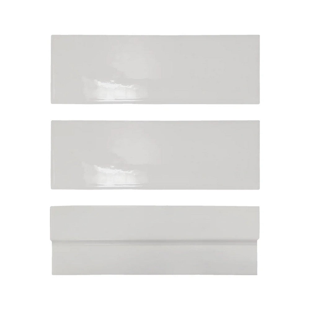Lungarno Casablanca 2" x 6" Pressed Matte Ceramic Extruded Wall Tile