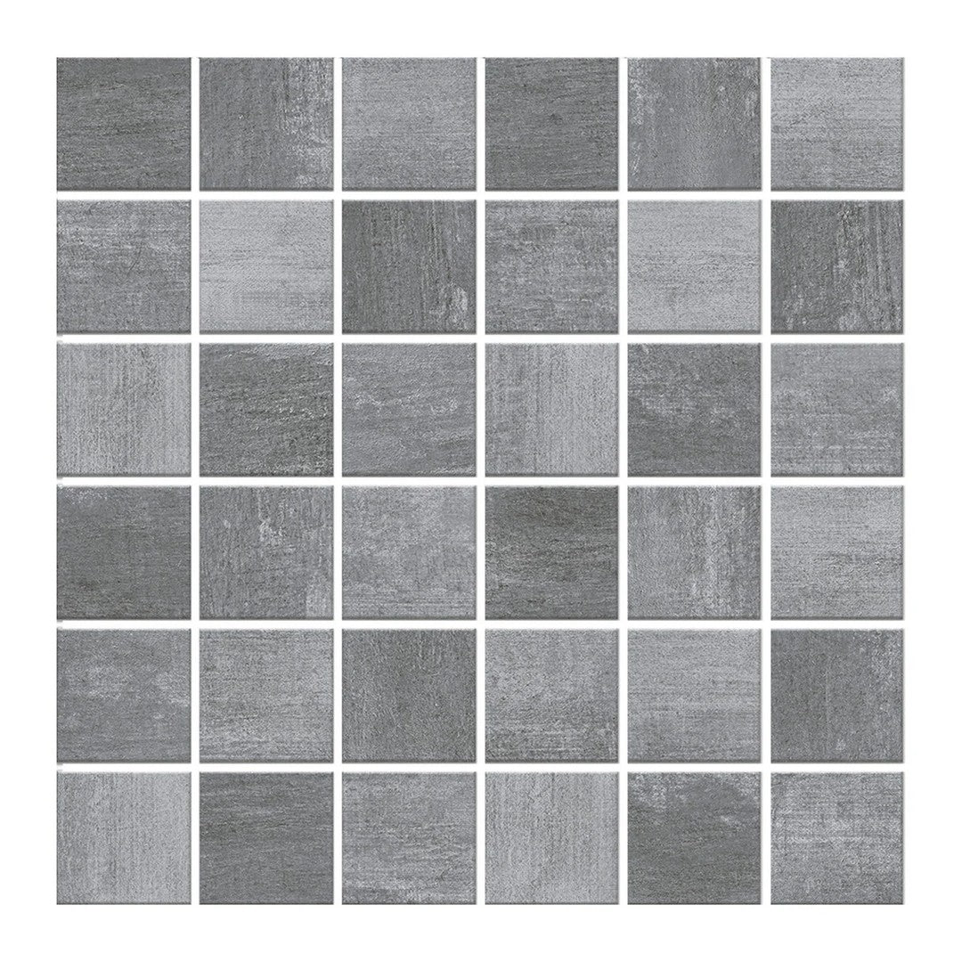 CommodiTile Impressions 11.89" x 11.89" Pressed Matte Porcelain 2" Mosaic