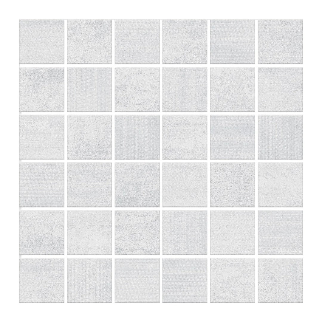 CommodiTile Impressions 11.89" x 11.89" Pressed Matte Porcelain 2" Mosaic