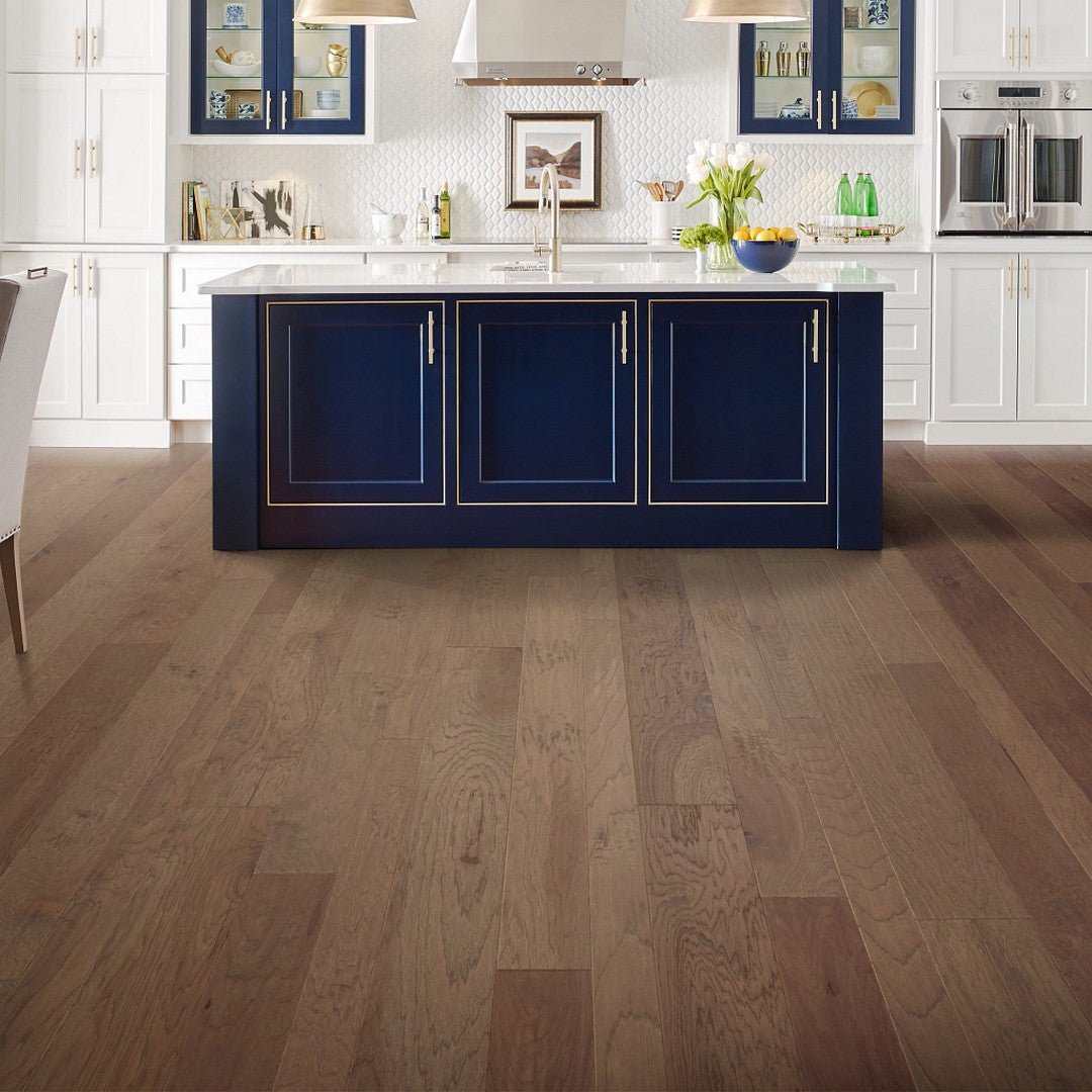 Shaw-Pebble-Hill-Mixed-Width-3"-Hickory-Engineered-Hardwood-Plank-Cassia-Bark