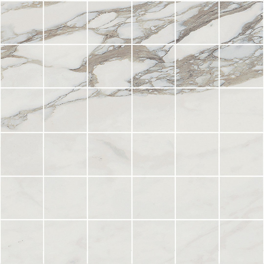 Floors 2000 Classica 12" x 12" Pressed Matte Porcelain 2" Mosaic