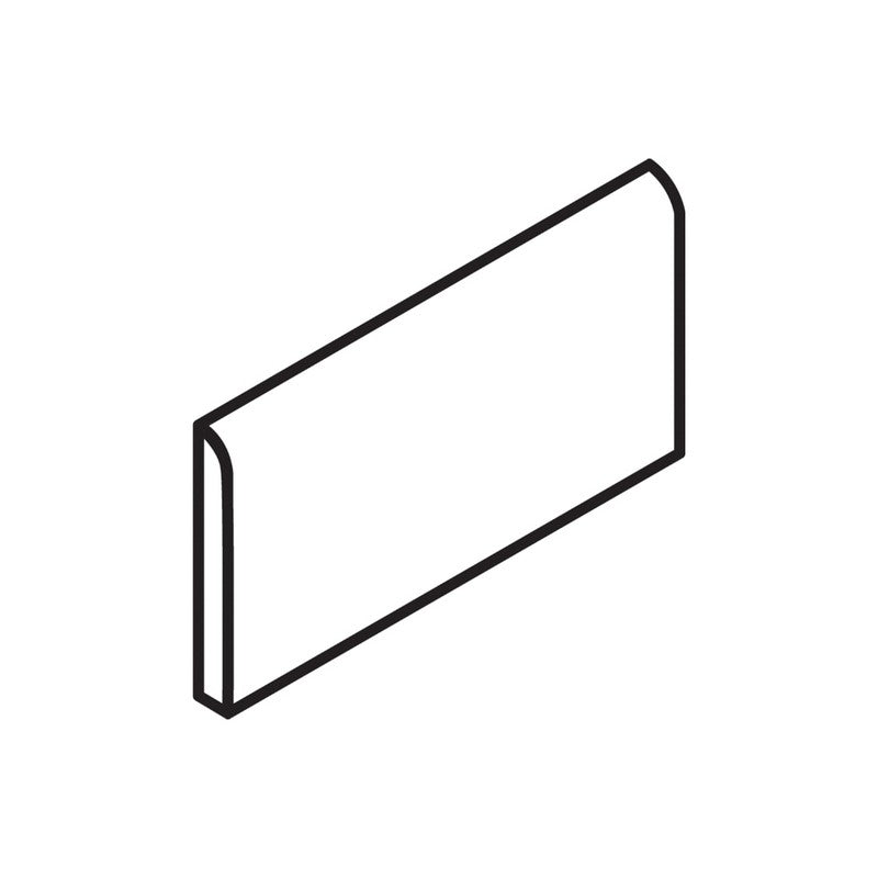 Daltile-Color-Wheel-Classic-2-x-6-Ceramic-Bullnose-White