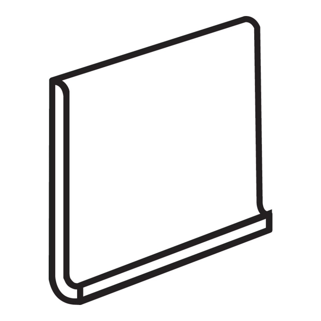 Daltile-Colormatch-S3619T-6-x-6-Ceramic-Sanitary-Cove-Base-Valentine