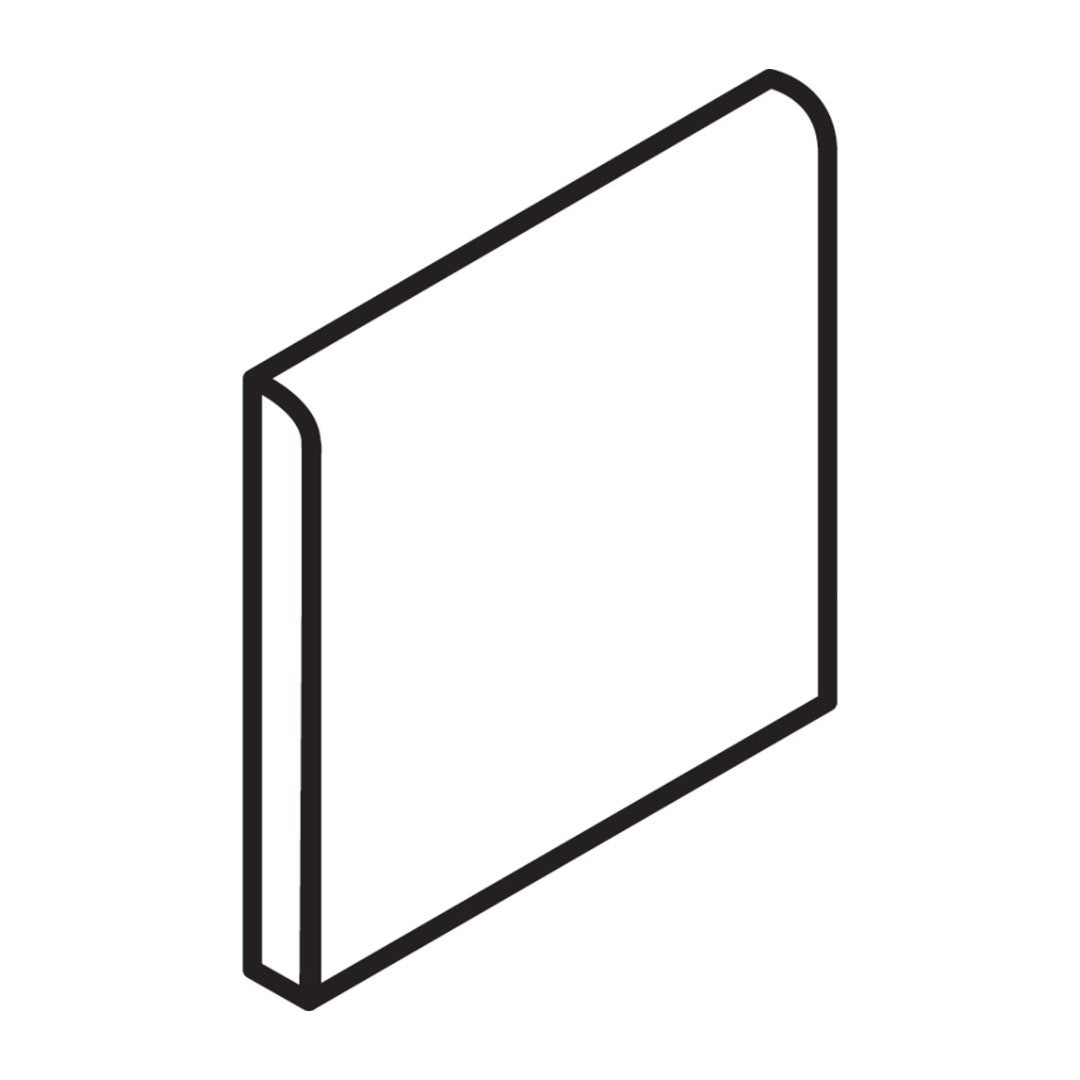 Daltile-Colormatch-S4669---6-x-6-Ceramic-Bullnose-Valentine