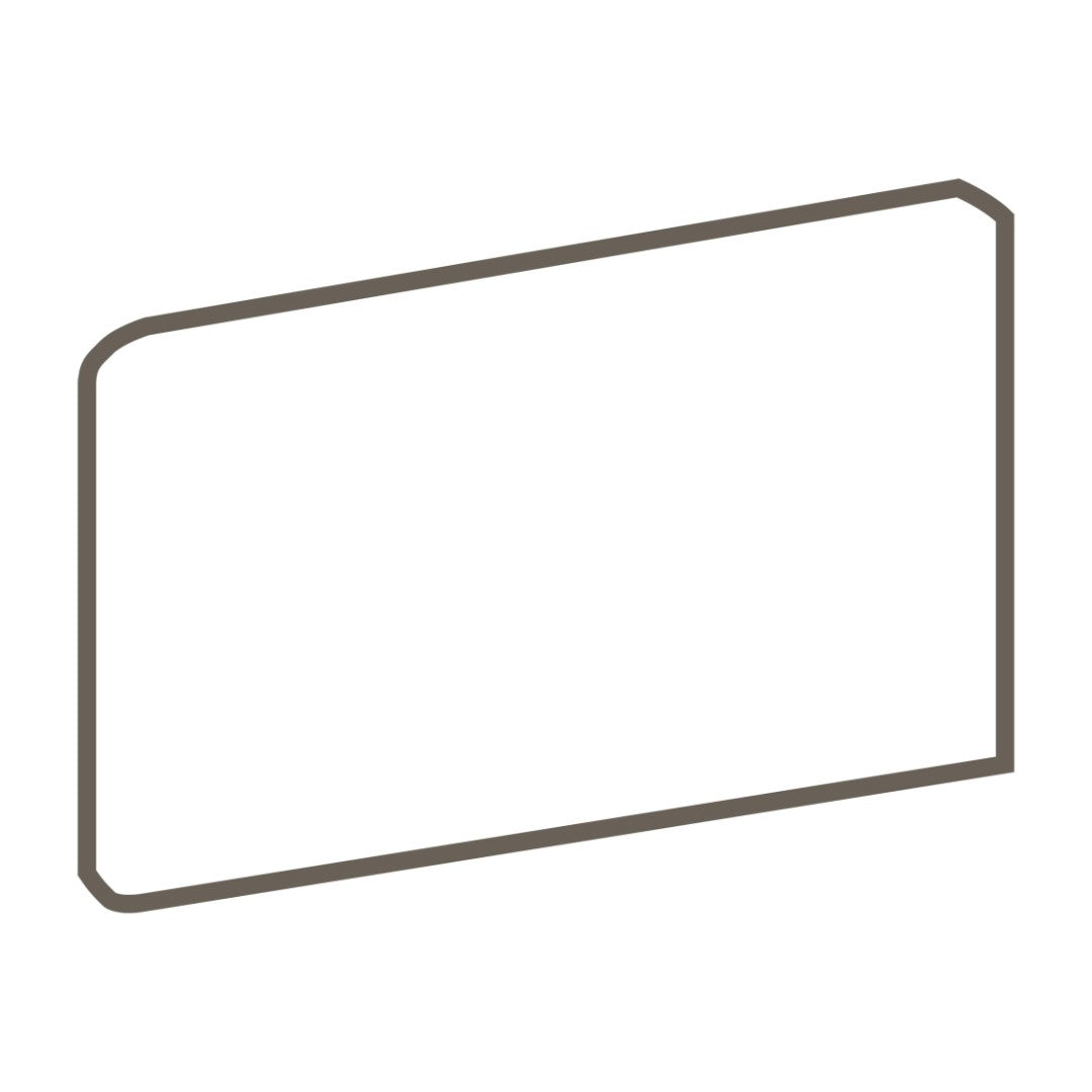 Daltile-Colormatch-3-x-6-Ceramic-Right-Bullnose-Corner-Valentine