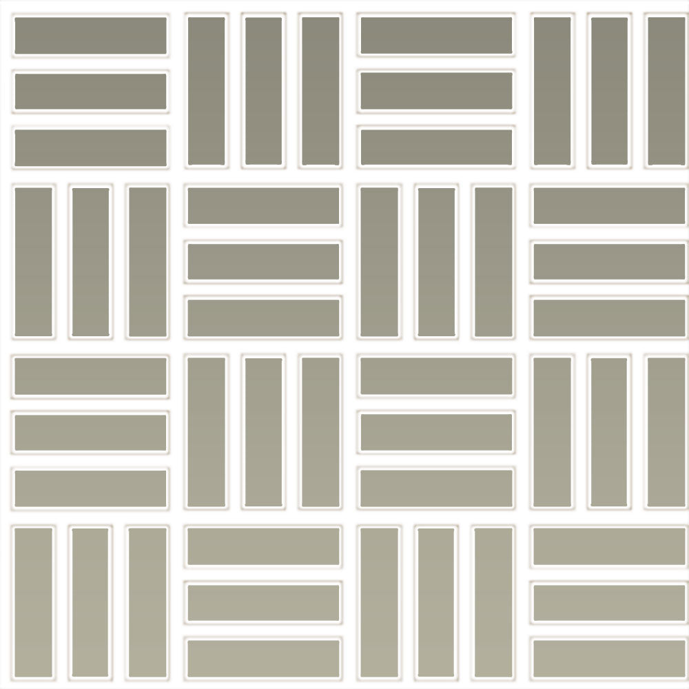 Daltile-Color-wheel-Mosaic-12-x-12-Ceramic-1x3-Lattice-Weave-Mosaic-Architectural-Gray