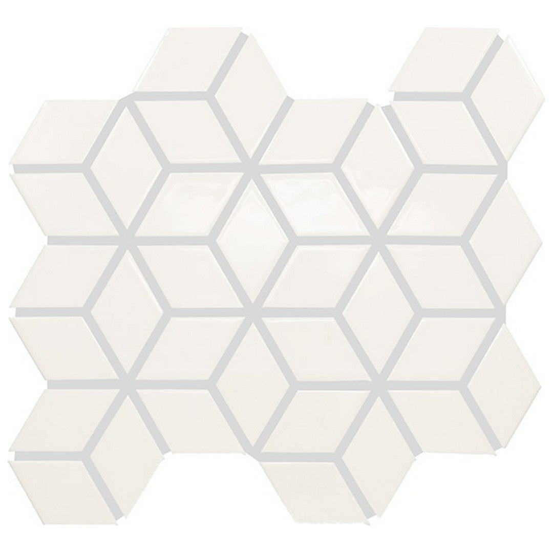 Daltile-Color-wheel-Retro-12-x-13-Matte-Ceramic-2x3-3D-Cube-Mosaic-Matte-Arctic-White