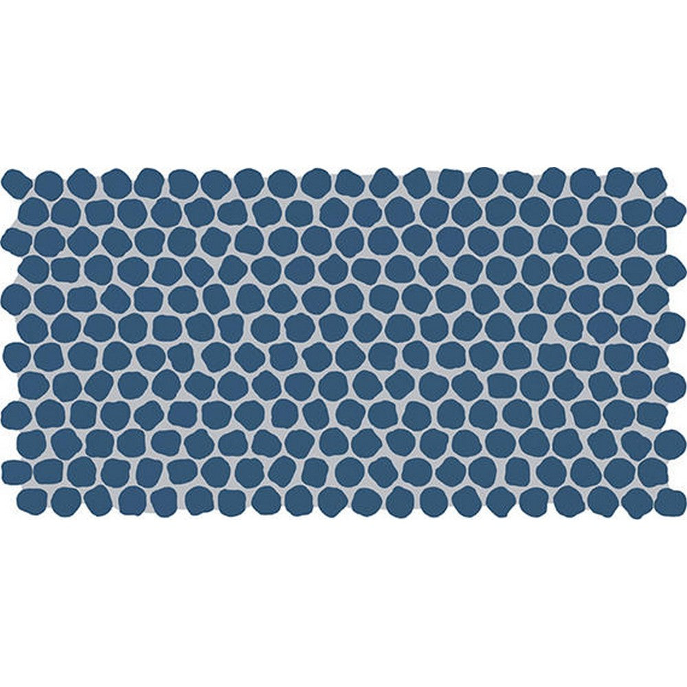 Daltile Keystone 12" x 22" Matte Porcelain 1" Organic Penny Mosaic