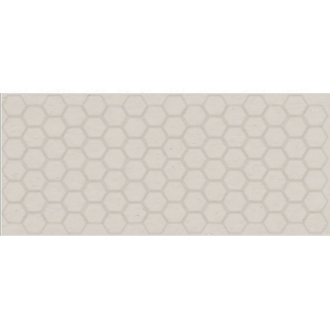 Daltile-Keystones-12-x-24-Matte-Porcelain-2-Hexagon-Mosaic-Moonshine