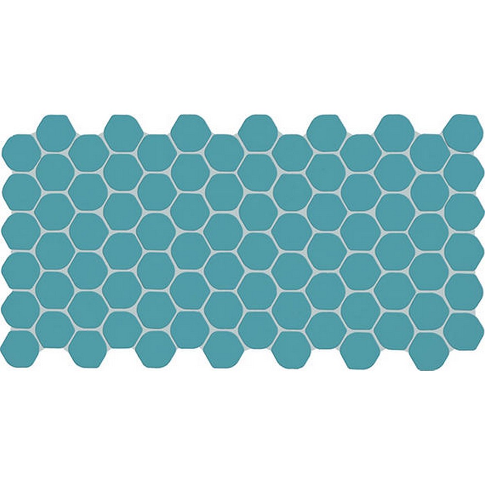 Daltile Keystone 12" x 24" Matte Porcelain 1" Organic Penny Mosaic