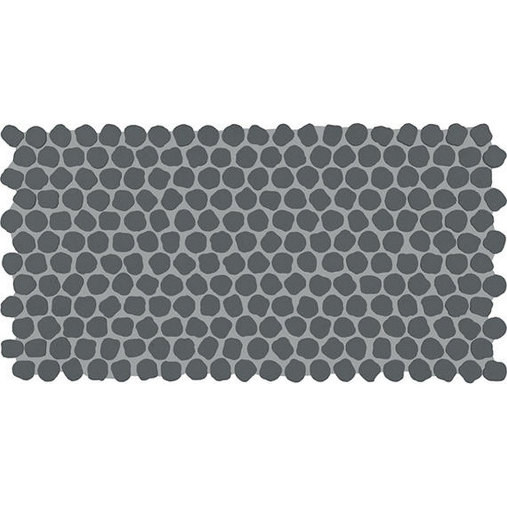 Daltile-Keystone-12-x-22-Matte-Porcelain-1-Organic-Penny-Mosaic-Ocean-Blue