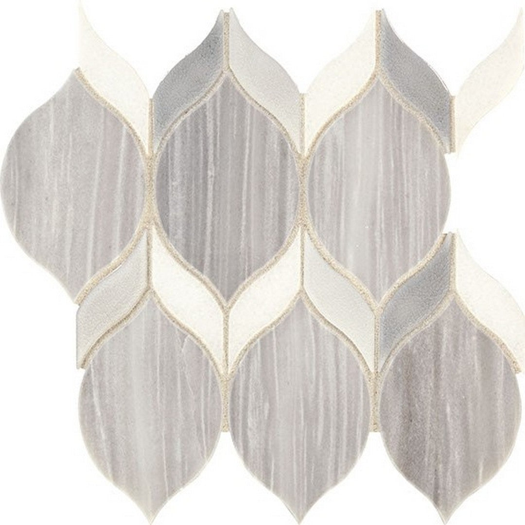 Daltile Fonte 8" x 11" Mixed Natural Stone Double Leaf Mosaic