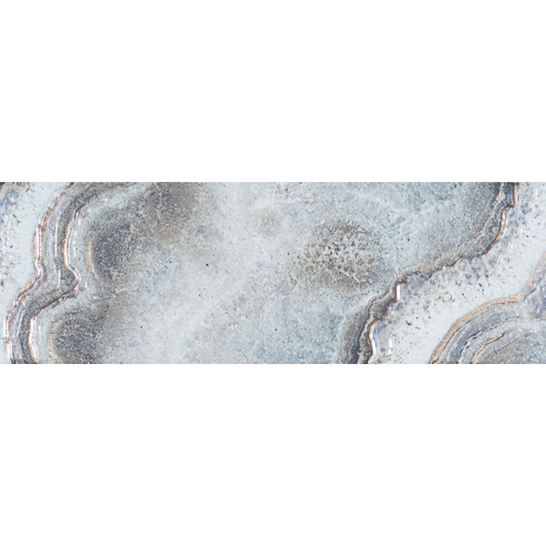 Tesoro Agatha 12" x 36" Pressed Glossy Ceramic Tile