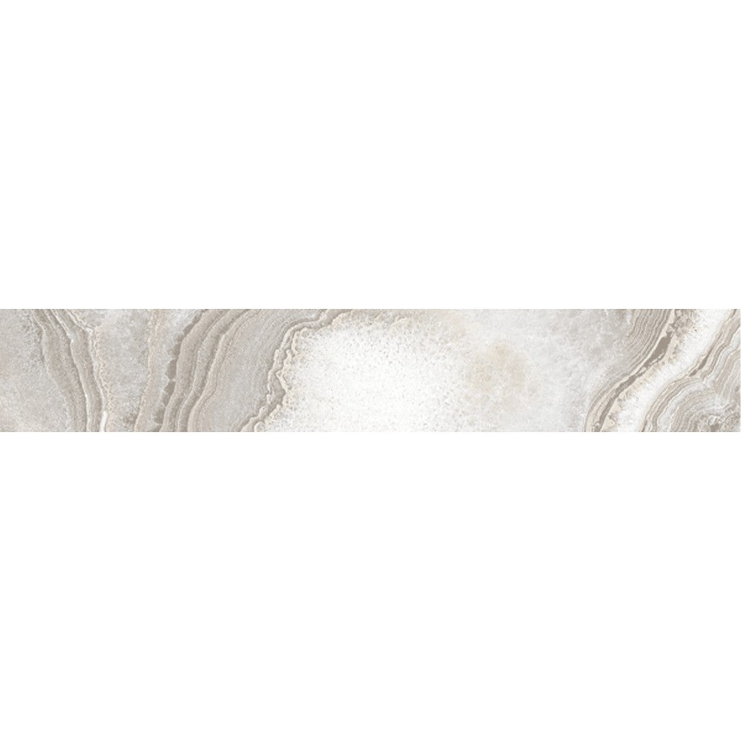 Tesoro Agatha 4" x 24" Pressed Glossy Ceramic Wall Tile