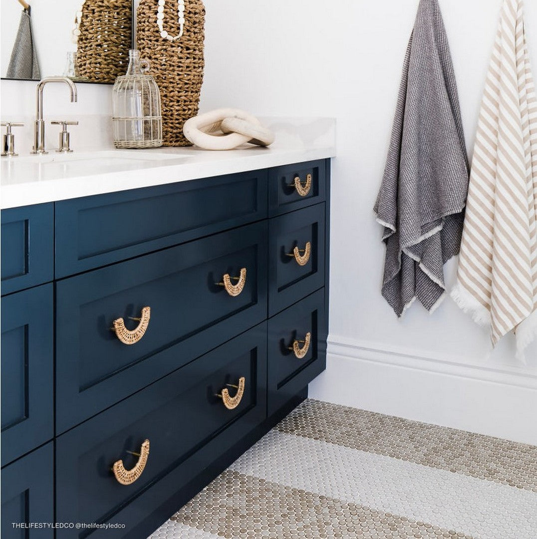 Bedrosians 360 Porcelain Matte Mosaic 12" x 12" Beige