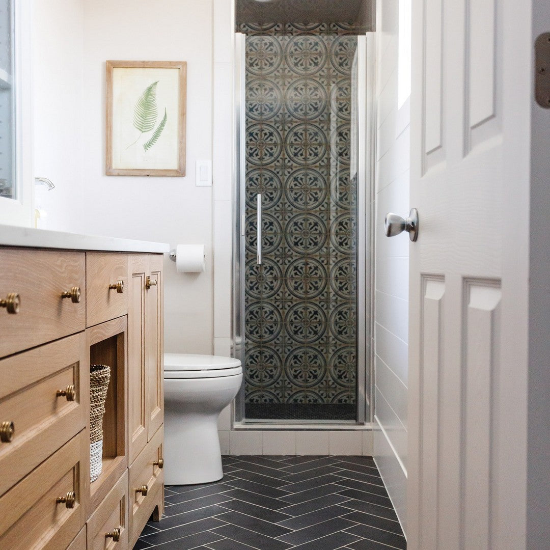 Bedrosians Allora Porcelain Matte Tile 3" x 24" Black