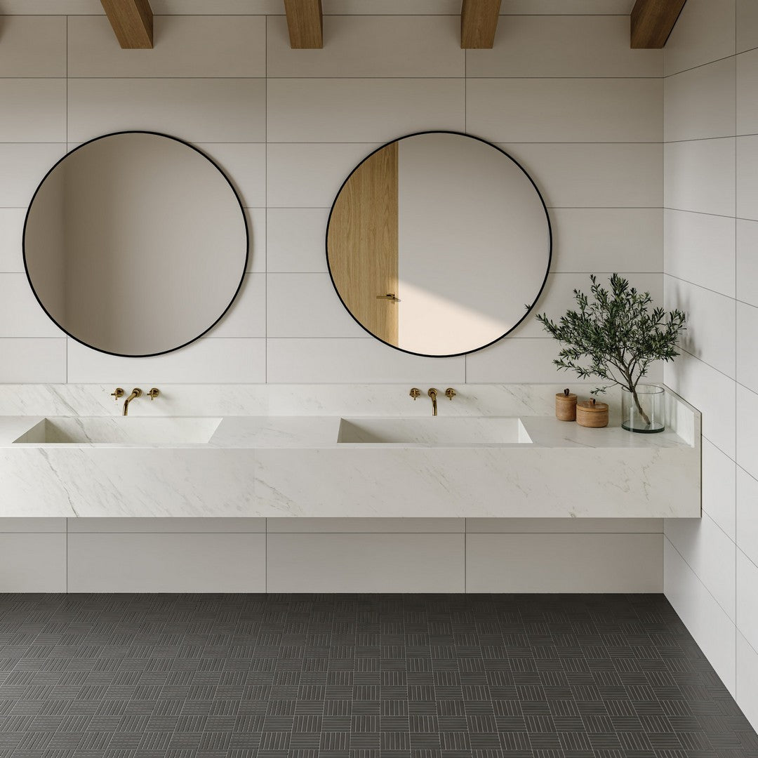 Bedrosians Donna 13" x 40" Matte Ceramic Flat Field Tile