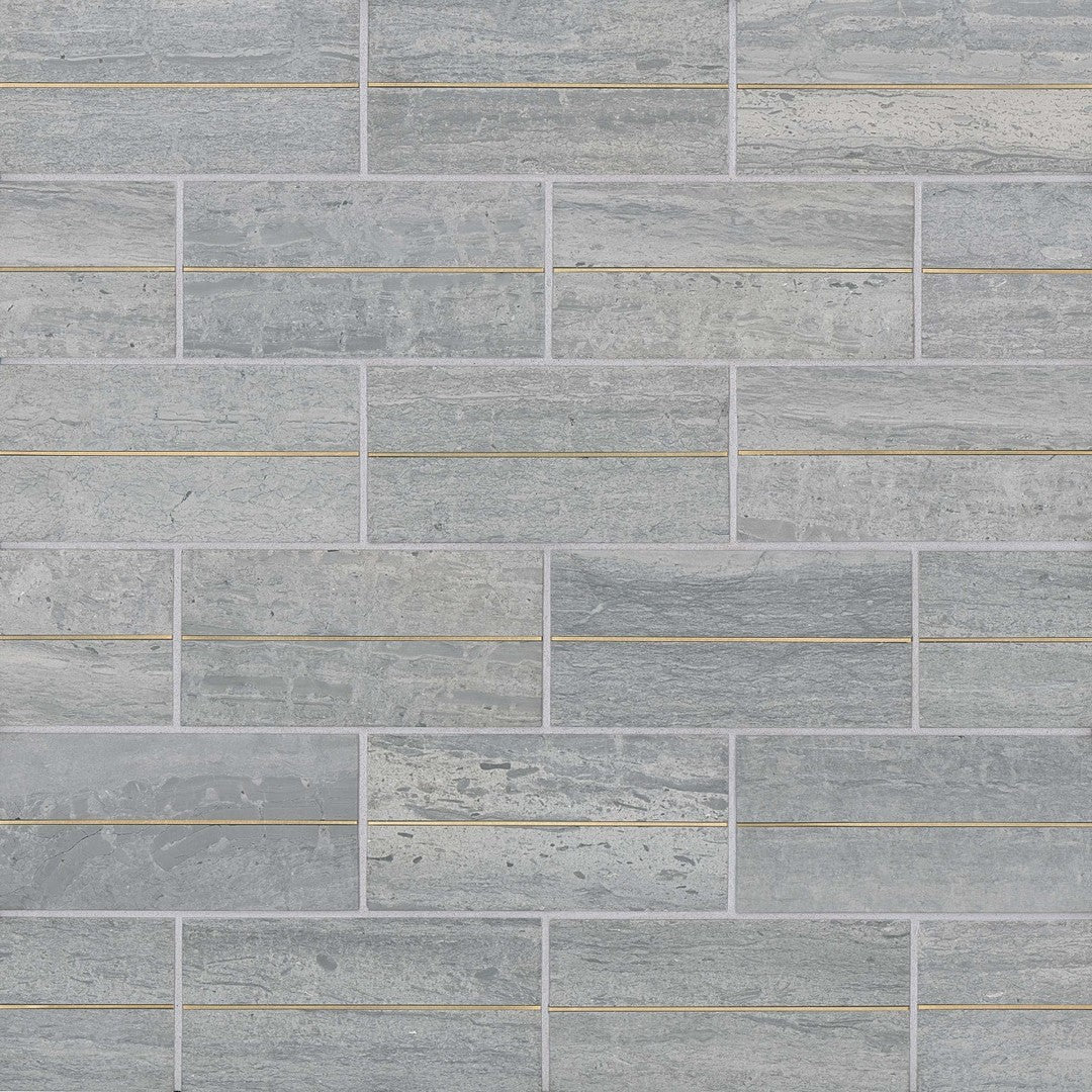 Bedrosians Ferrara 3" x 6" Honed Marble Deco Tile