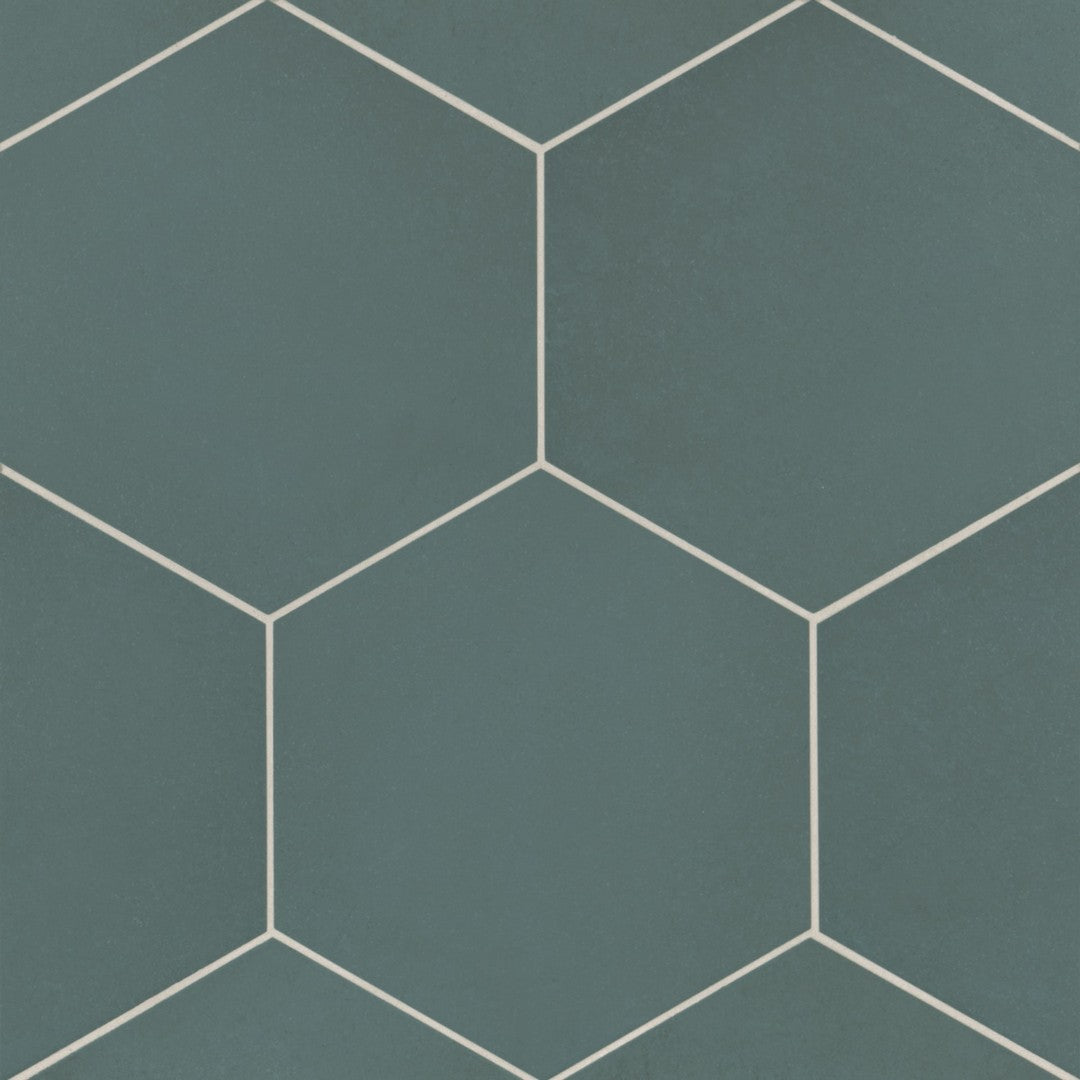 Bedrosians Makoto 10" x 11.5" Porcelain Hexagon Tile