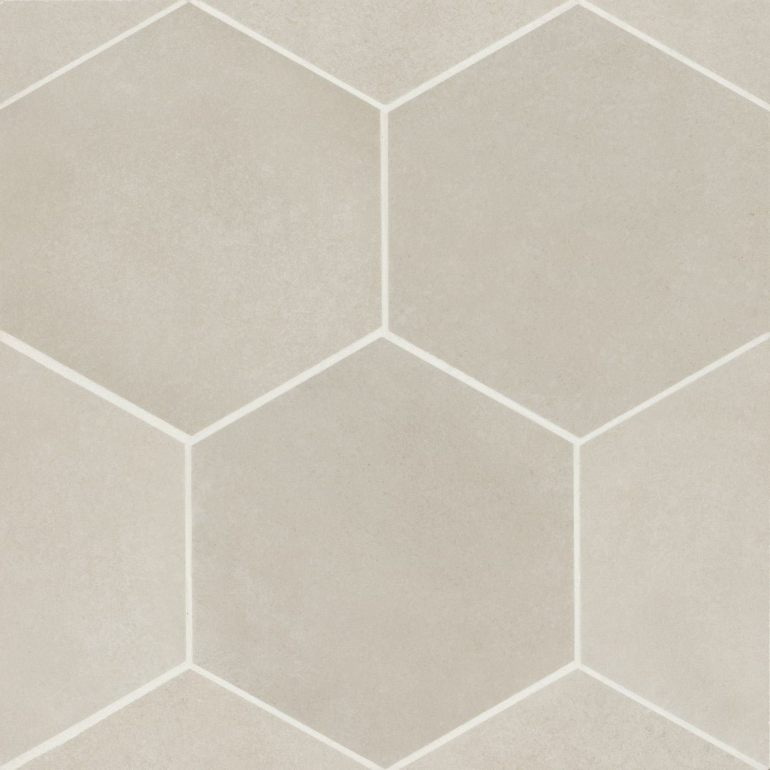 Bedrosians Makoto 10" x 11.5" Porcelain Hexagon Tile