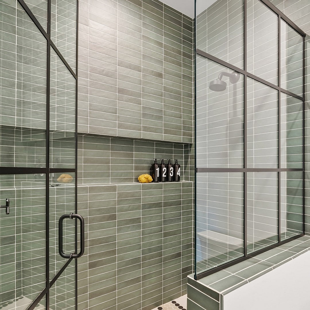 Bedrosians-Makoto-Ceramic-Tile-2.5-x-10-Midori-Green