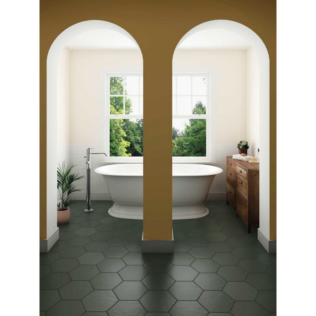 Bedrosians-Makoto-Porcelain-Hexagon-10-x-11.5-Midori-Green