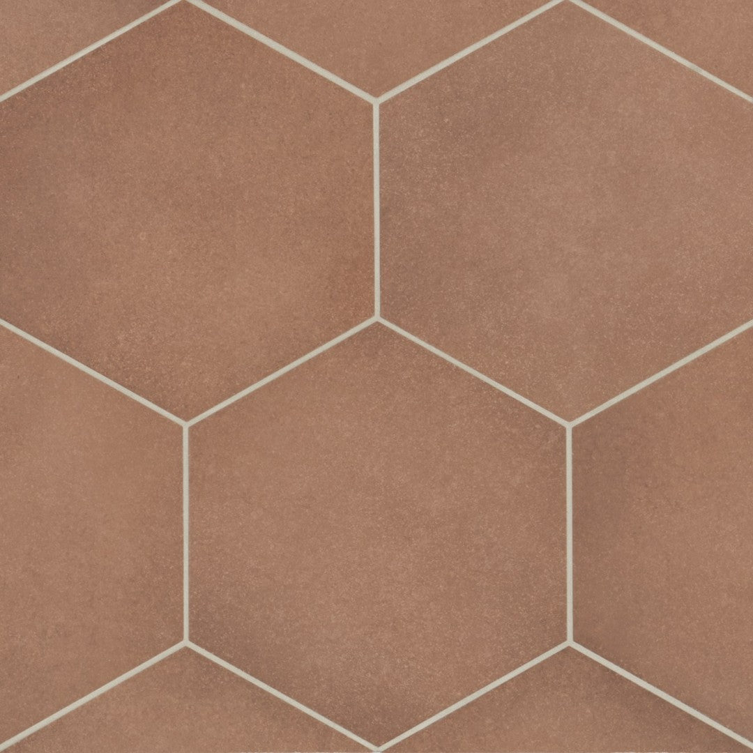 Bedrosians Makoto 10" x 11.5" Porcelain Hexagon Tile