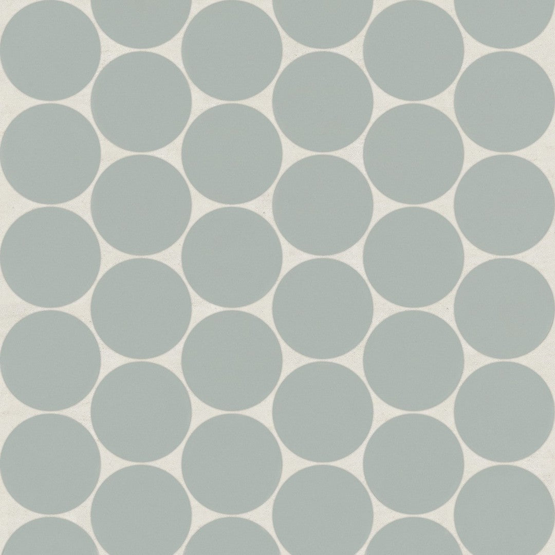 Bedrosians Marin 10.5" x 11.75" Matte Porcelain Penny Round 2" Mosaic