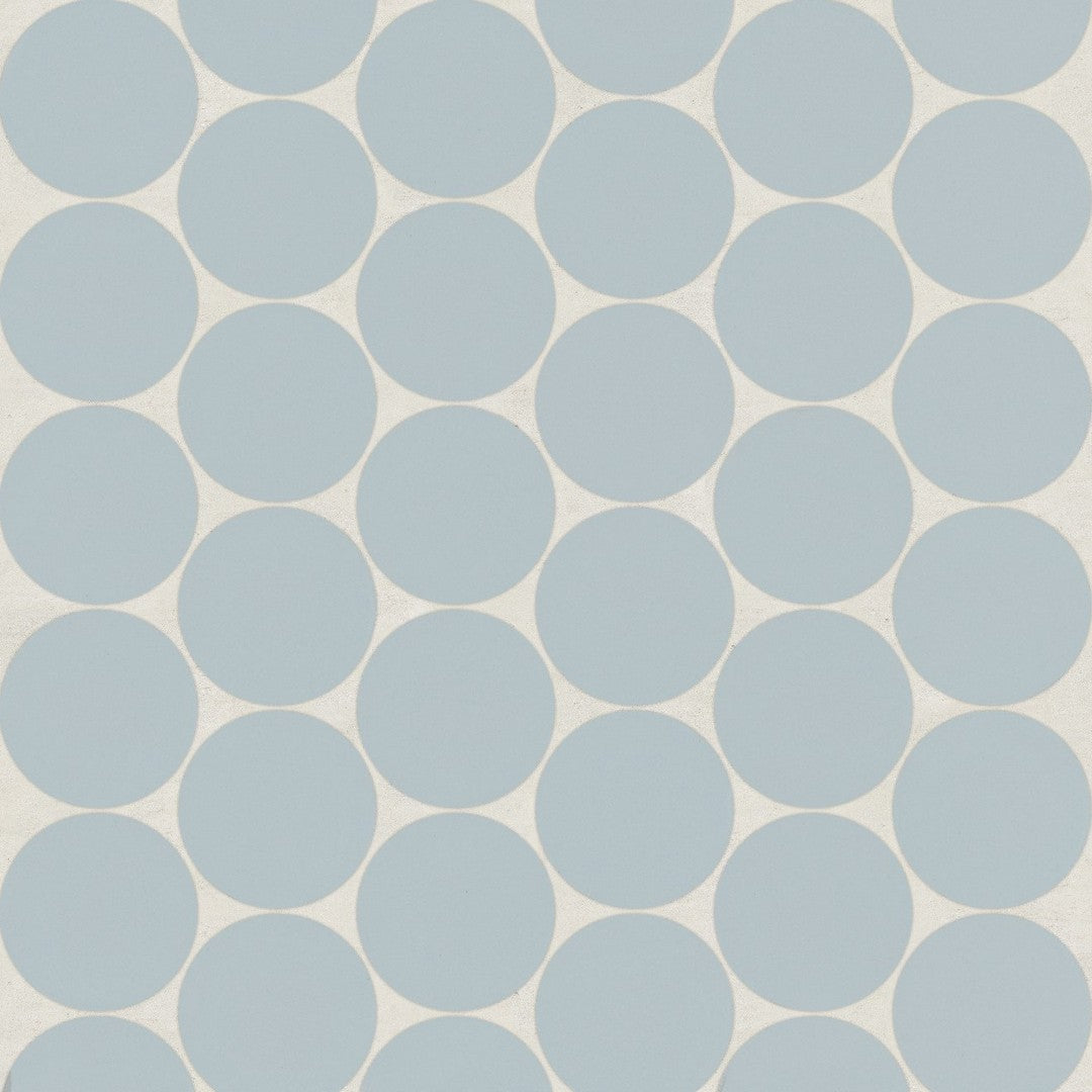 Bedrosians Marin 10.5" x 11.75" Matte Porcelain Penny Round 2" Mosaic