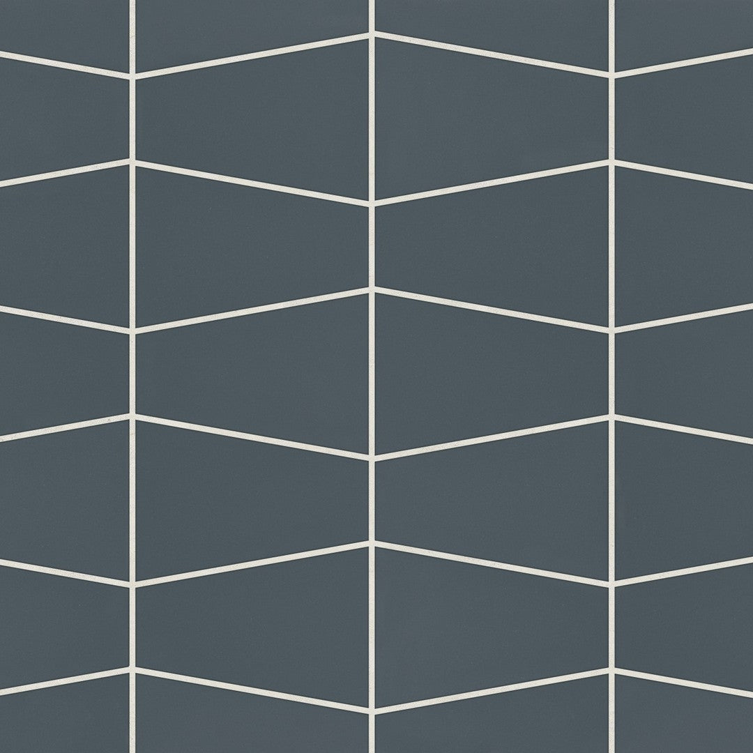 Bedrosians Marin 8.25" x 13" Matte Porcelain Trapezoid Mosaic
