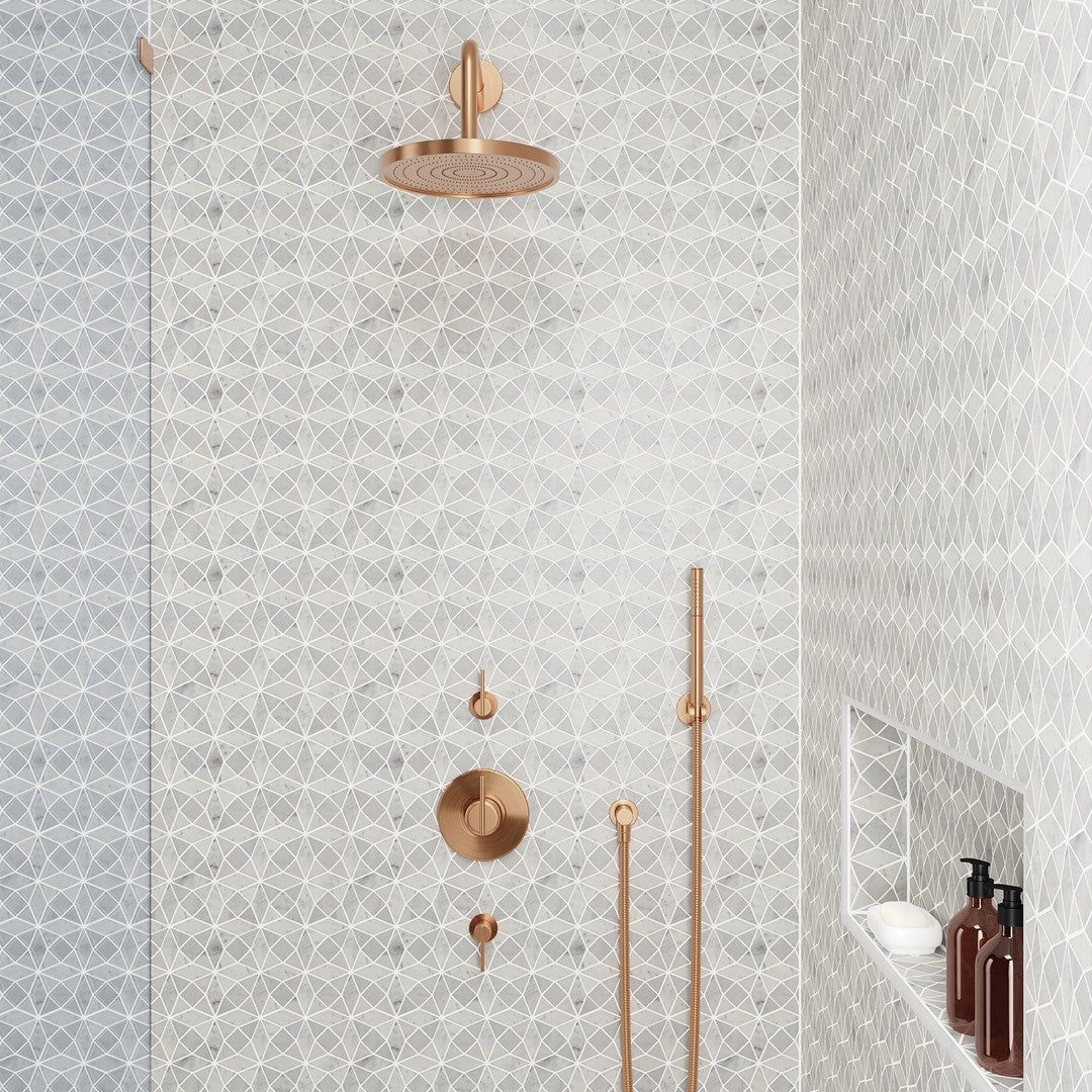 Bedrosians-Monet-10.25-x-10.25-Honed-Marble-5-Mosaic-White-Carrara