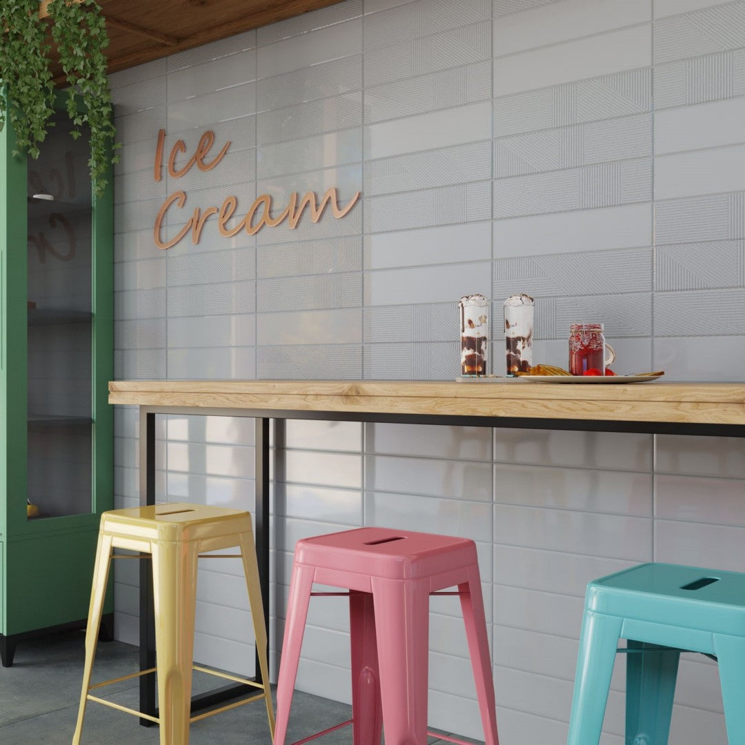 Decortiles-Natural-4-x-16-Glossy-Patch-Opera-Ceramic-Deco-Tile-Cinza