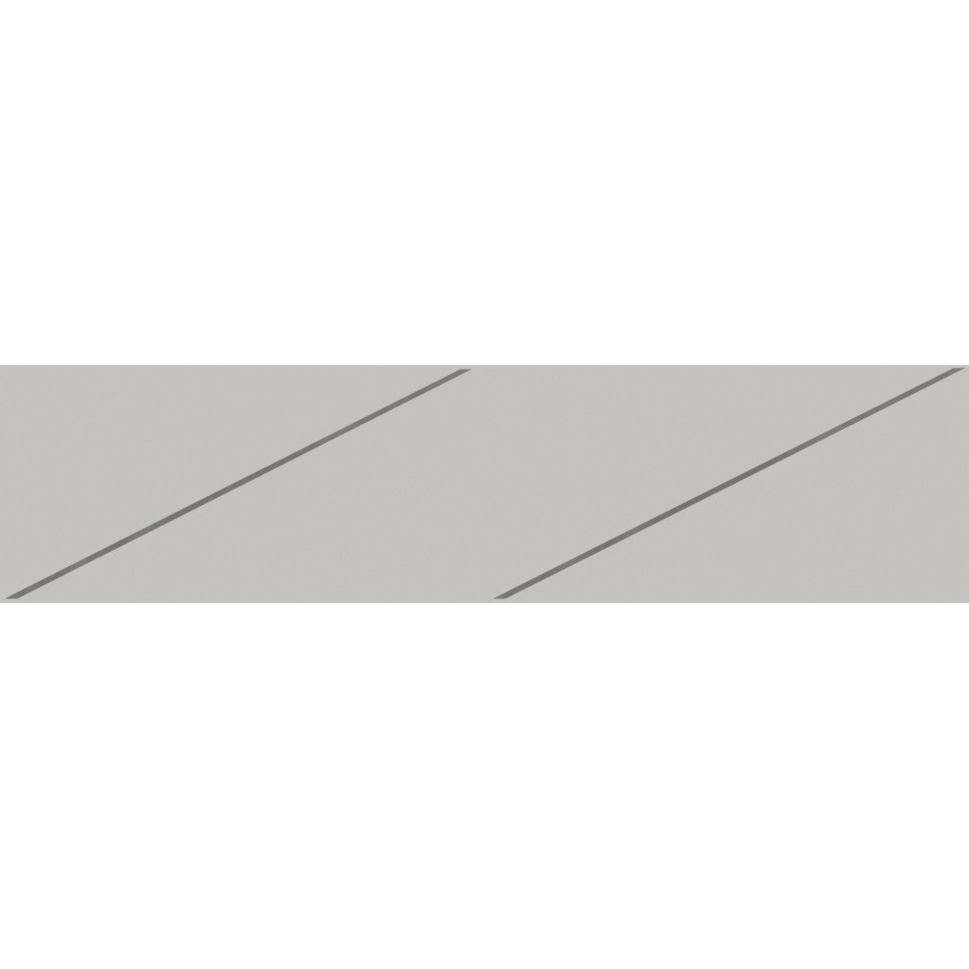 Decortiles Natural 4" x 16" Glossy Patch Tribal Ceramic Deco Tile