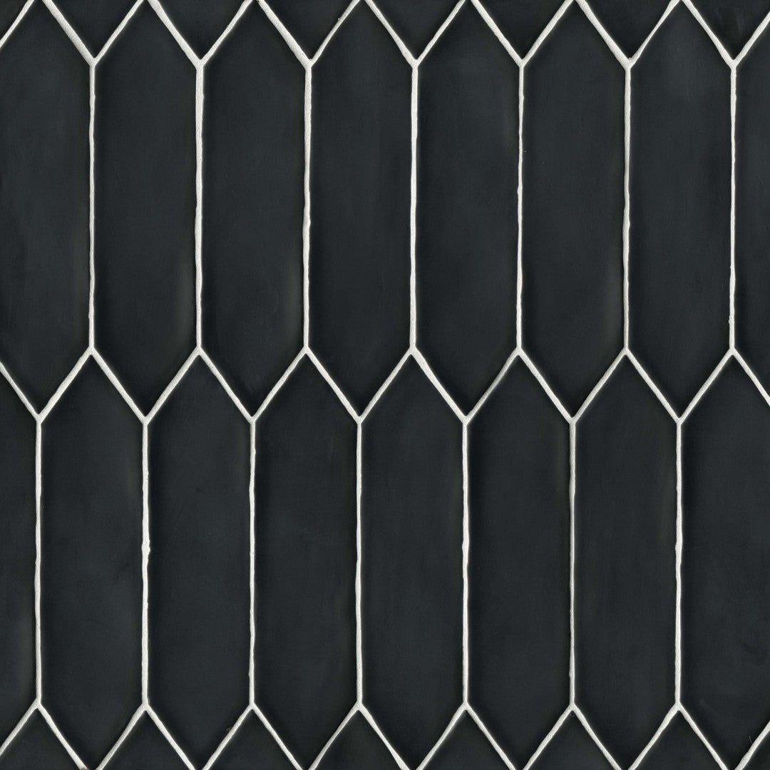 Bedrosians Reine 3" x 12" Matte Ceramic Picket Pattern Wall Tile
