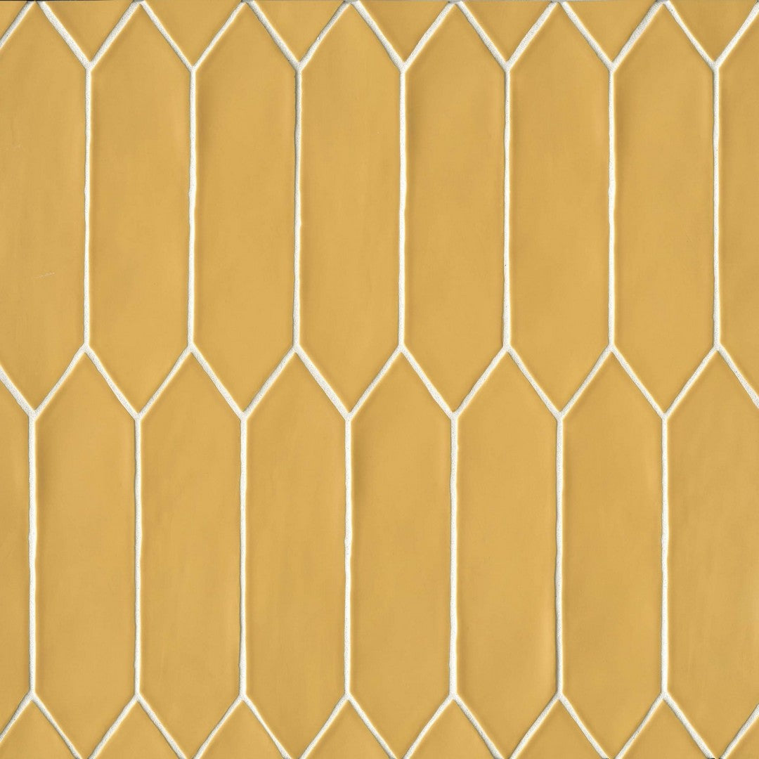 Bedrosians Reine 3" x 12" Matte Ceramic Picket Pattern Wall Tile