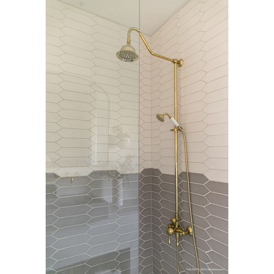 Bedrosians Reine Ceramic Matte Tile 3" x 12" Ivory